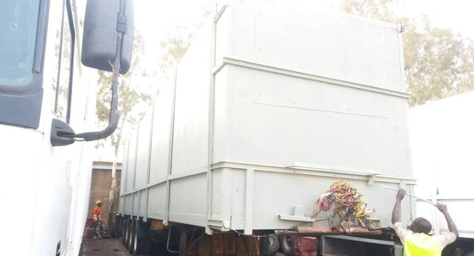 Camion frigorifique — après travaux · Burkina Faso