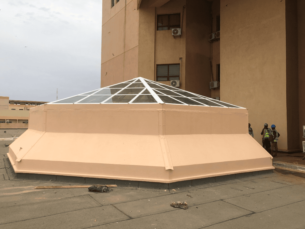 Centre commercial Laïco — après travaux · Burkina Faso